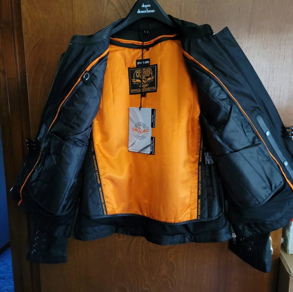 NWT Milwaukee Leather Jacket BRAND NEW - Picture 6 of 11